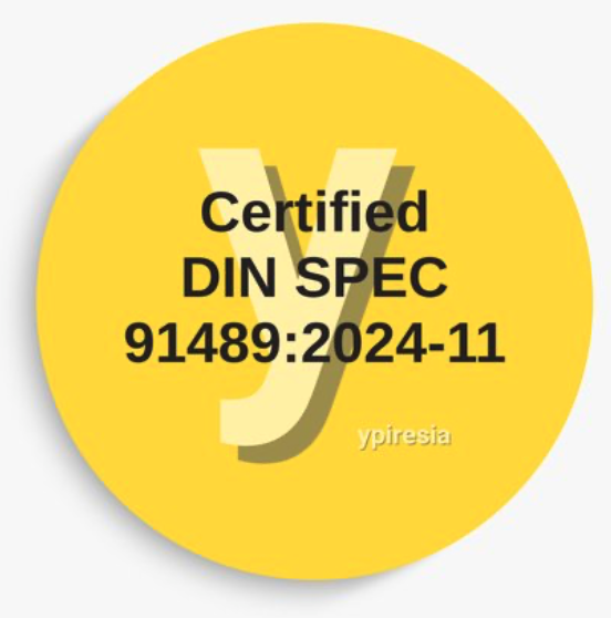 Certifié DIN SPEC 91489:2024-11
