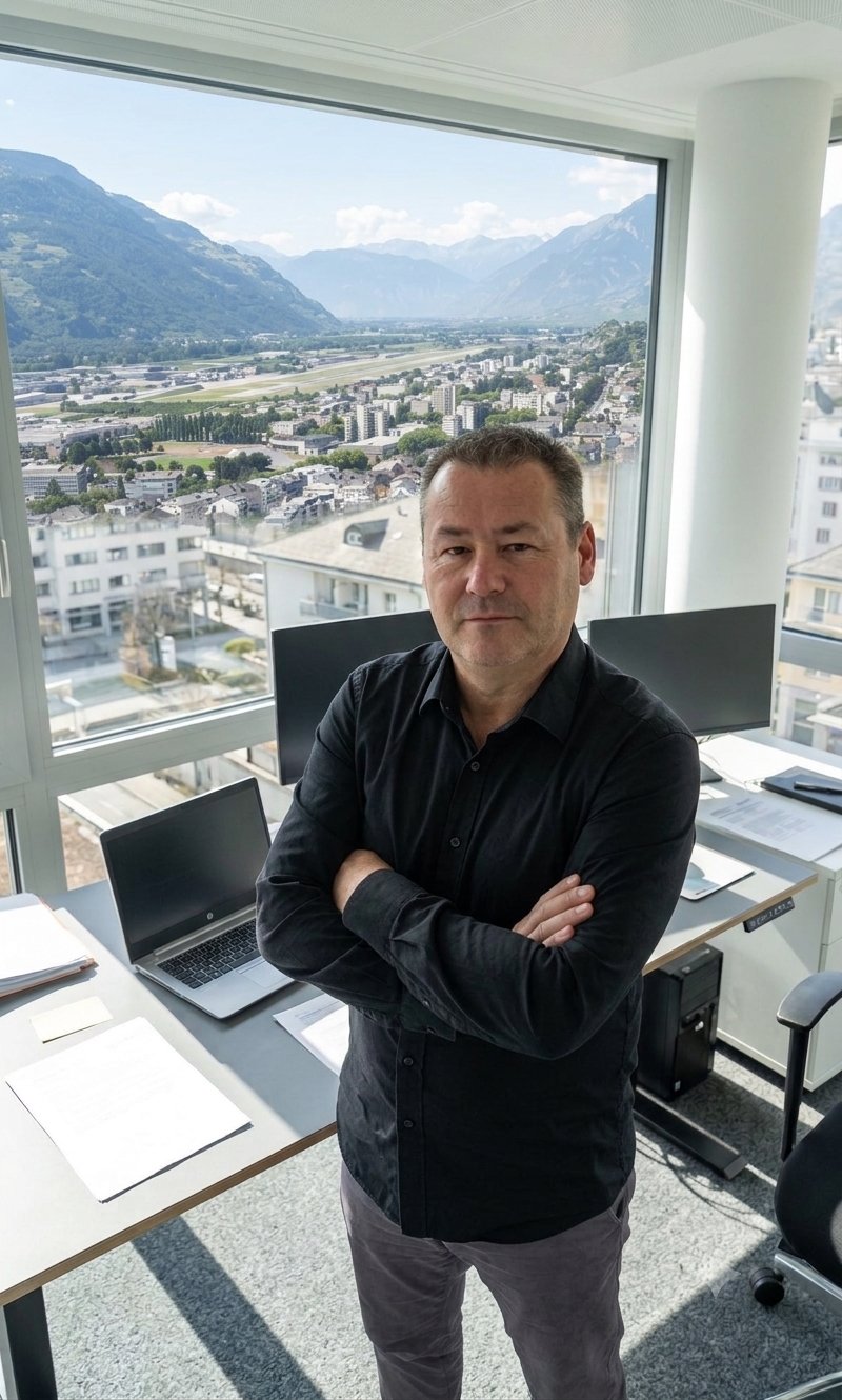 Robert Küderli, fondateur d'Ypiresia Swiss Fire Protection