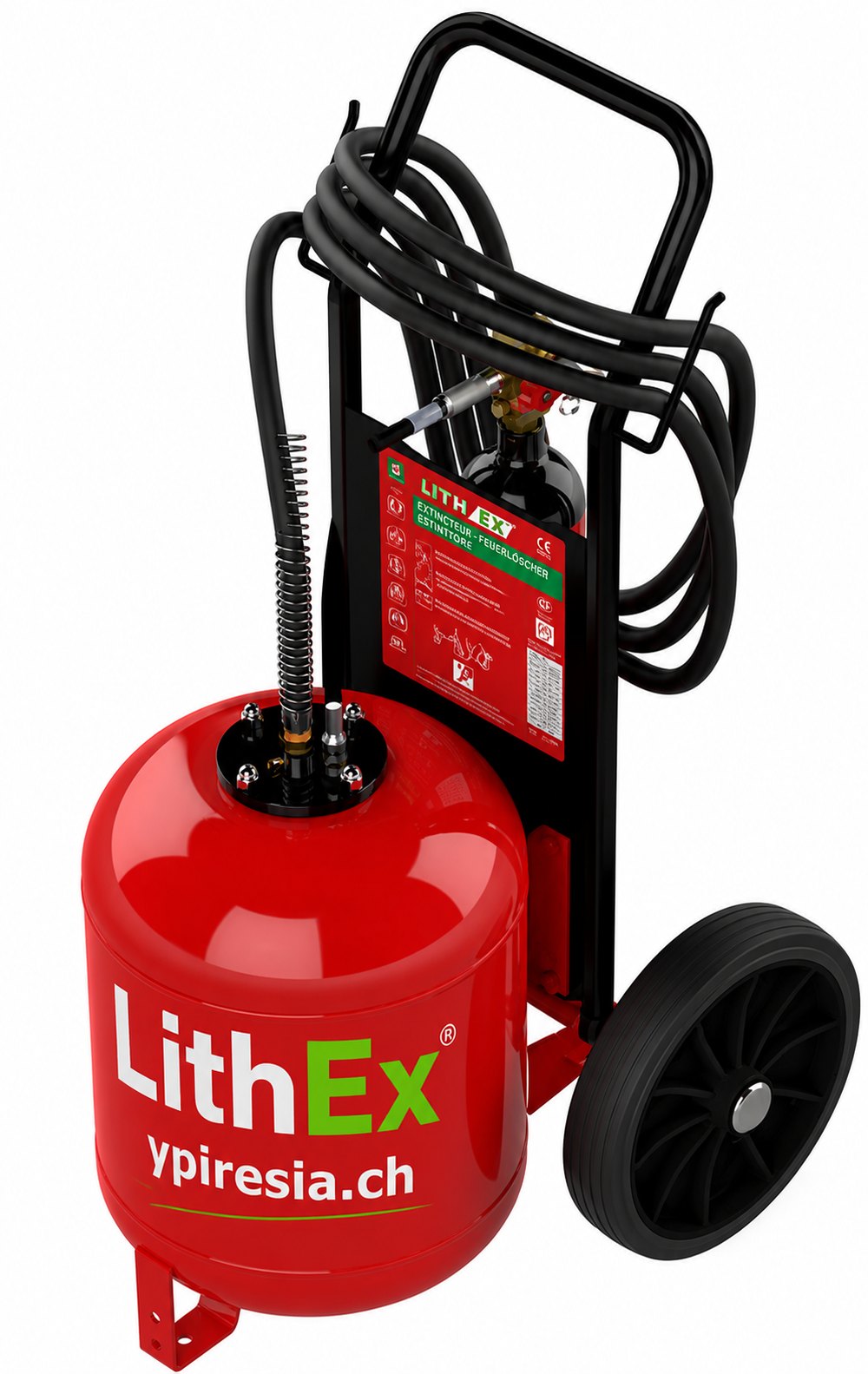 Extincteur Lith EX Trolley 25 litres